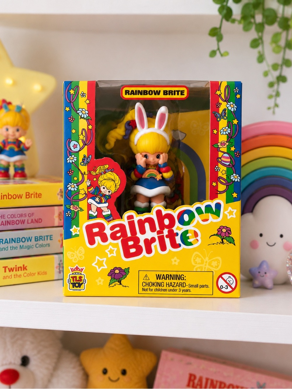 Rainbow Brite Bunny Ears Collectible Figure NIB The Loyal Subjects TLS Toy π - Picture 6 of 6